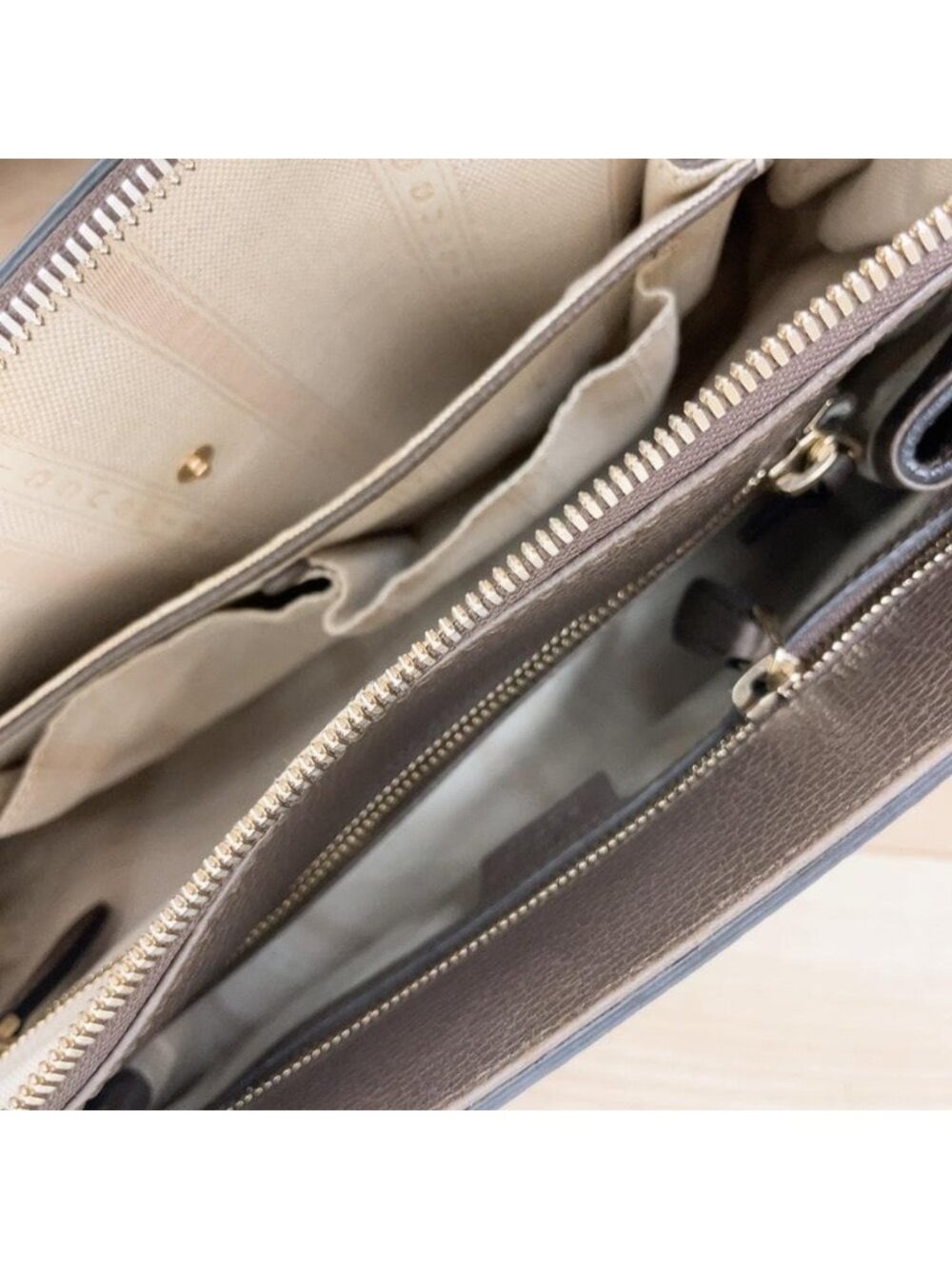 Gucci Shoulder Bag 2-Way Gray - Picture 10 of 12